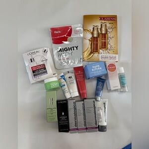 Dermalogica NWTMixed Skincare Sample Lot - Multi-Brand Assortment sample size